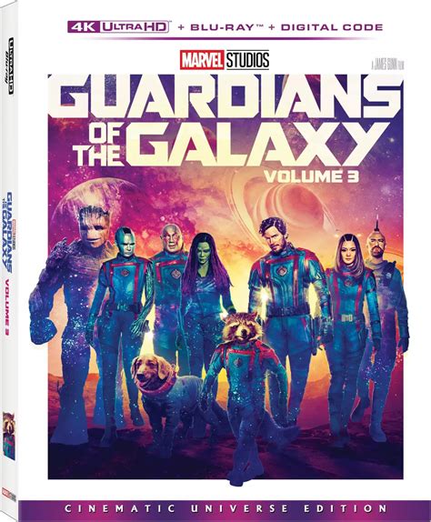 guardians of the galaxy vol. 3 dvd